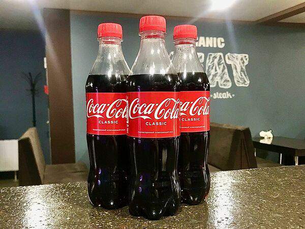 Мясо на углях - Coca-Cola