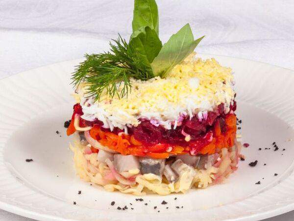 Олимп - Салат Сельдь под шубой