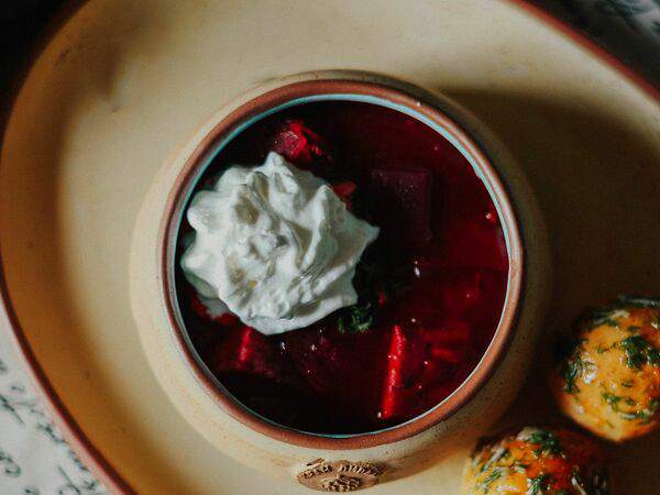 Кран Диван - Борщ со свиным брискетом