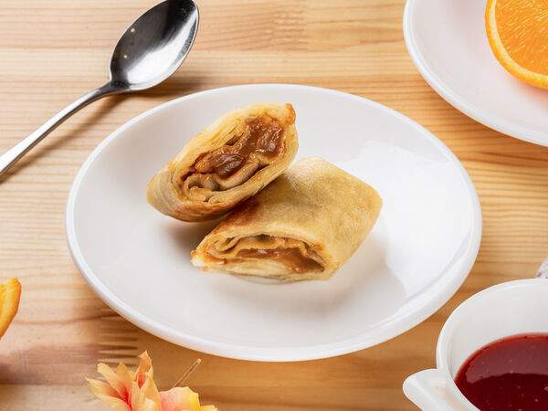 Вилка Ложка - Блины с вареным сгущенным молоком