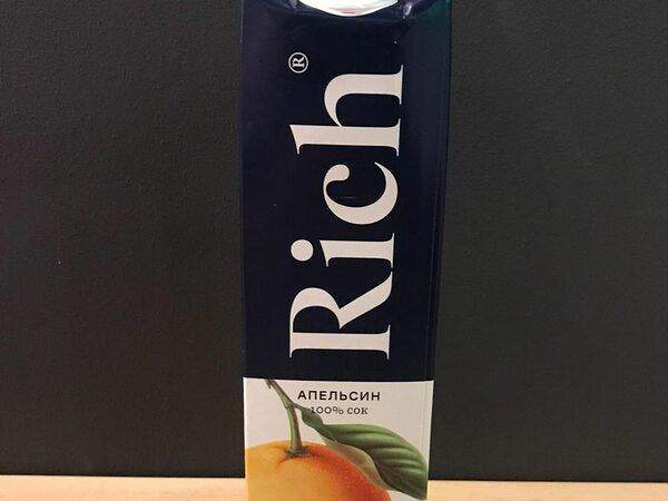 Хороший гол - Сок Рич Апельсиновый