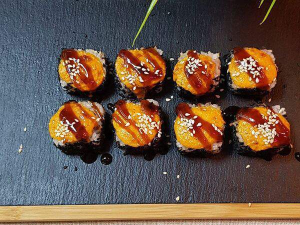 Wok & Roll - Ролл Креветка хот острый