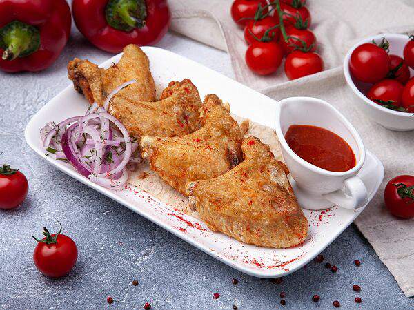 Хинкальная Лазика - Шашлык из куриных крылышек