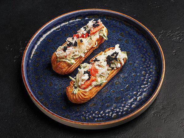 Ресторан честных цен - Эклер с крабом