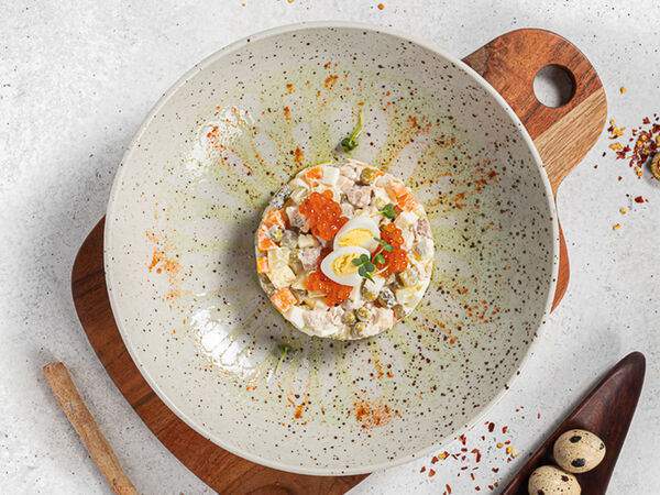 Империя Пиццы и Суши - Салат Оливье