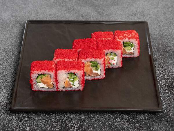 Шустрый лосось - Ролл Калифорния с лососем