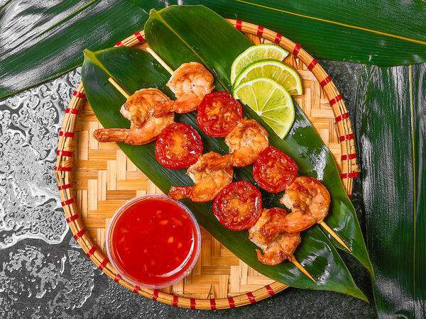 WokPho - Креветки тигровые жареные