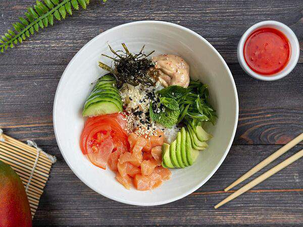 Parkofka - Поке с лососем