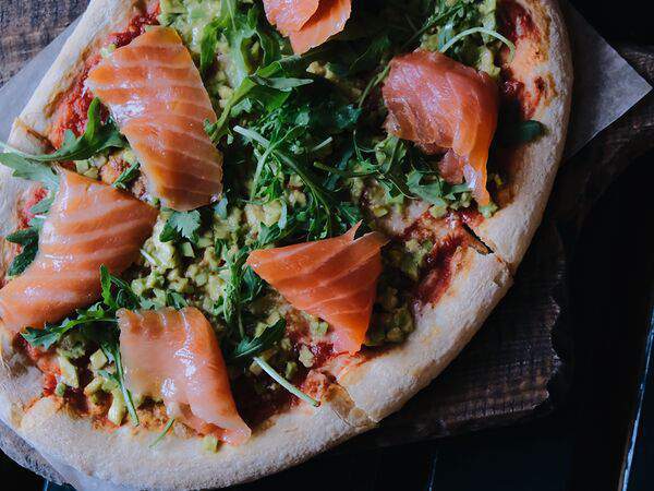 Как Мы Любим - Пиццерия - Пицетта Лосось авокадо
