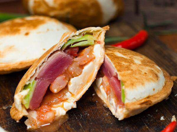 Icrab - Пита с тунцом и креветкой