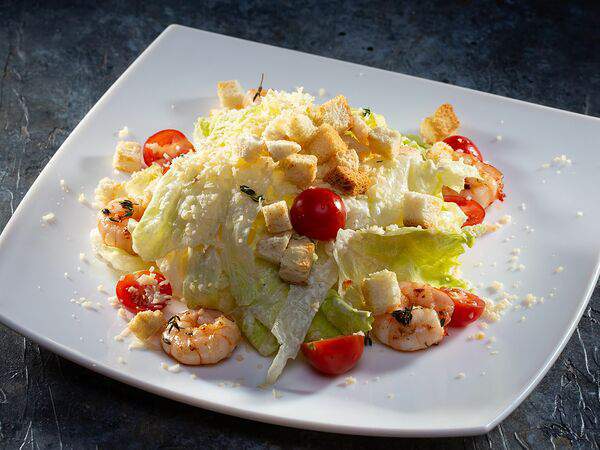 Karlitto Pizza - Салат Цезарь с креветками