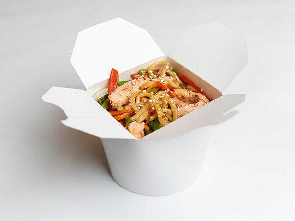 Том Сойер - Wok с лососем