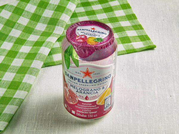 Burrata - S. Pellegrino Гранат и Апельсин
