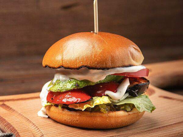 Седло - Бургер Веган