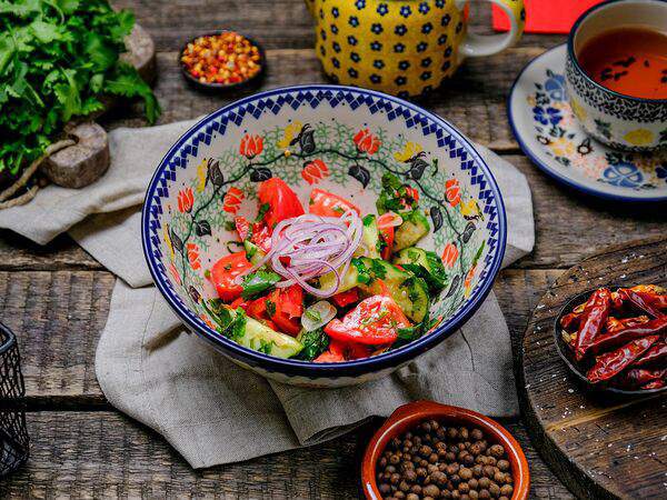 Брынза - Салат по-грузински