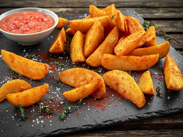 Еда и кофе - Картофель по-деревенски