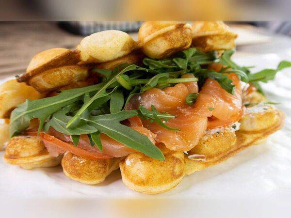 RingoBells - Гонконгская вафля с лососем