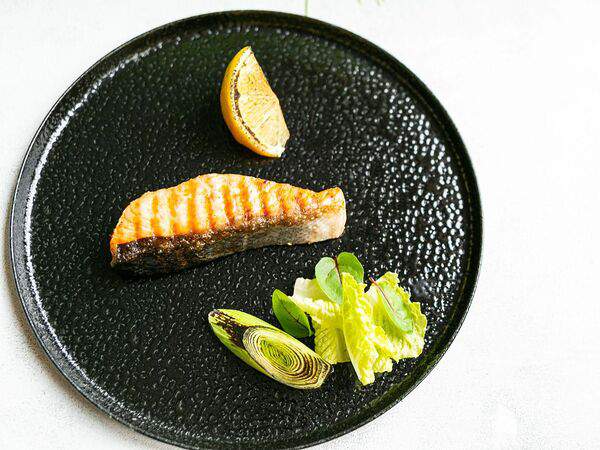 Барин Сметанин - Стейк из лосося гриль