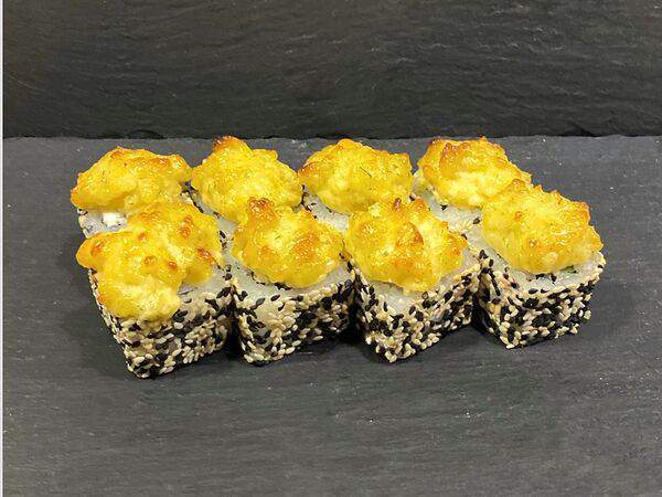 Лосось sushi & oysters - Запеченный Мидии