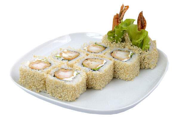 Суши Dом - Ролл Эби Темпура Маки