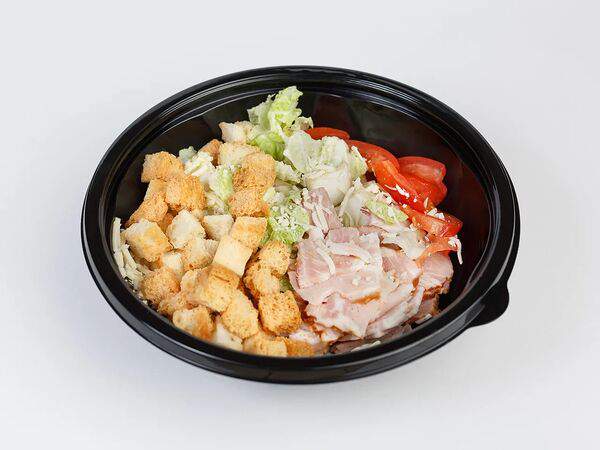 Мир пиццы - Салат Цезарь с беконом