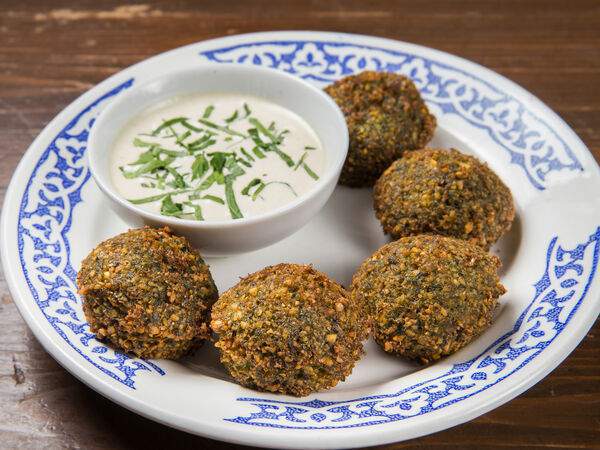 Бабагануш - Фалафель с тхиной