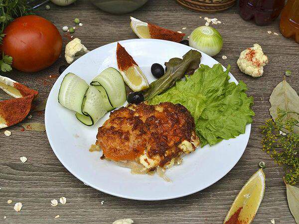 Ланч-кафе Baza Plaza - Куриная котлета с беконом