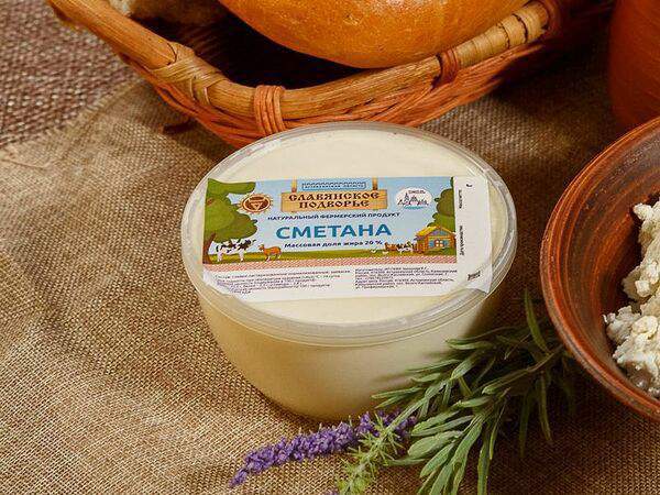 Умное молоко - Сметана 20%