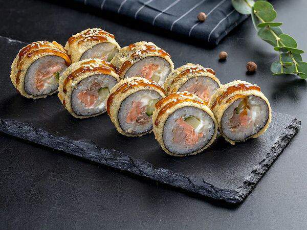 Домино гурман - Тунец с лососем в темпуре