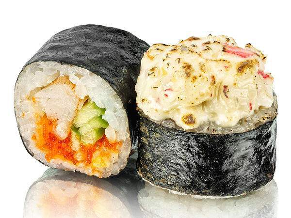 NoNamePizza - Роллы с креветкой запечённые