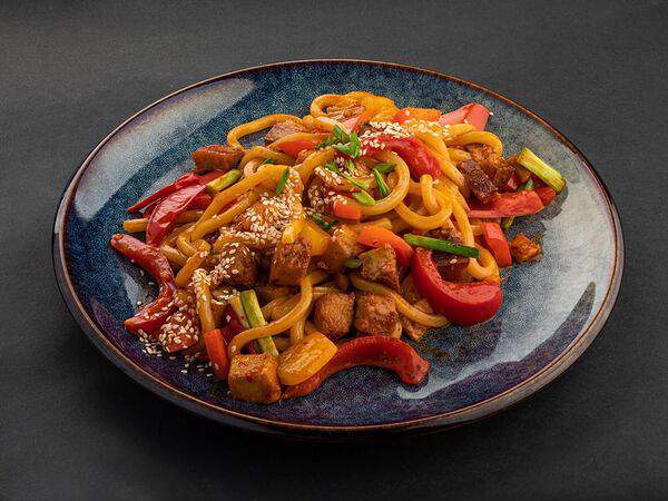 Fast n food - Вок со cвинoй грудинкой