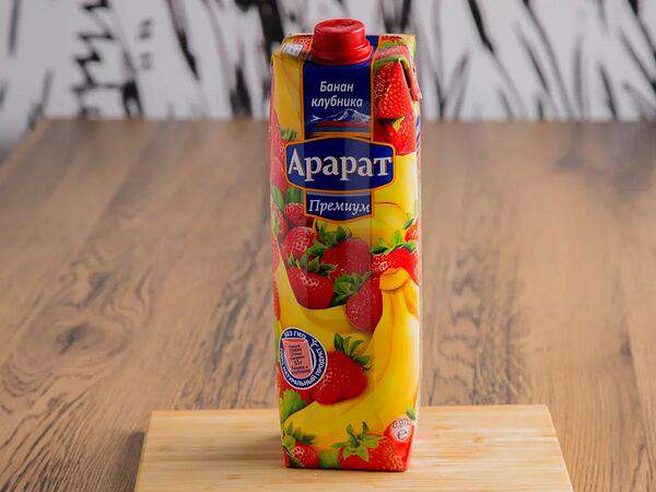 Донер 1 - Бананово-Клубничный напиток Ararat Premium