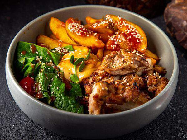 B3 - Филе цыплёнка с картофелем из печи