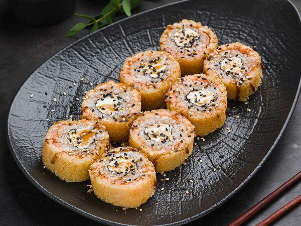 Рыба закусывала - Ролл Жареная Филадельфия