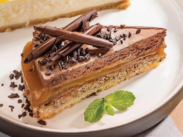 Уютное кафе Бенджамин - Торт Шоколад-манго