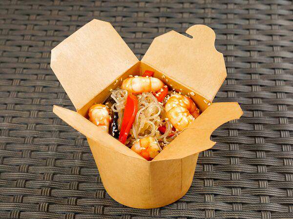 Гурмания - Эби фрунчоза с соусом кимчи