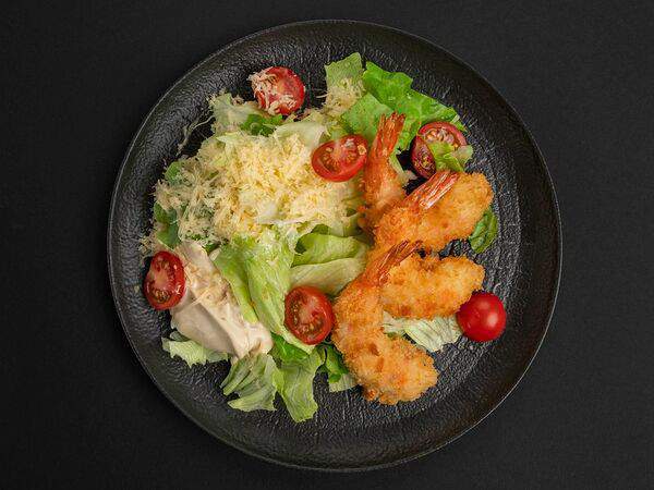 Magellan Food - Салат Цезарь с креветкой