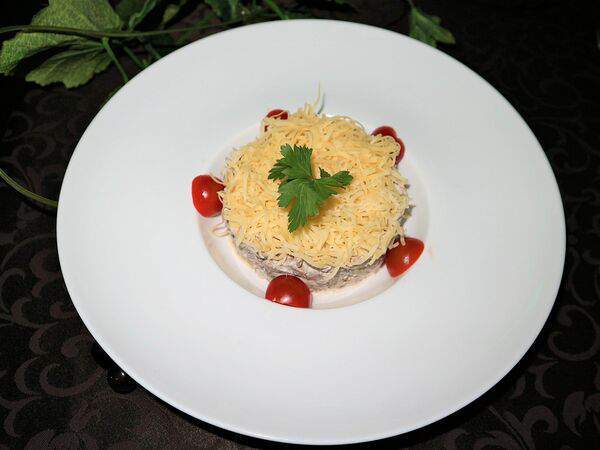 Вечная пятница - Салат мясной по-бургундски