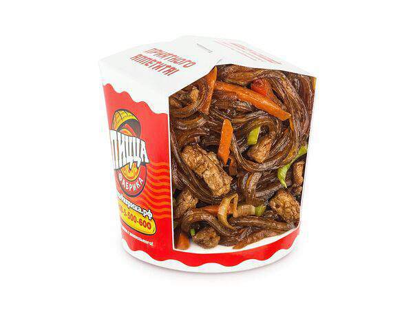 ПиццаФабрика - Харусаме со свининой в соусе терияки