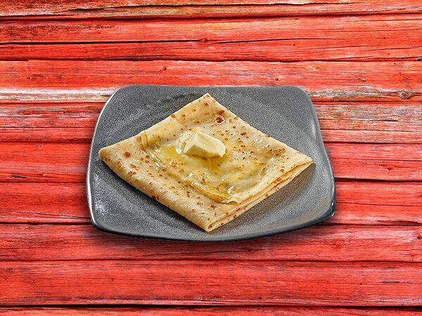 Русские блины - Блин с маслом