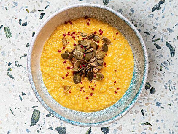 Такие истории - Пшенная каша на кокосовом молоке с тыквой