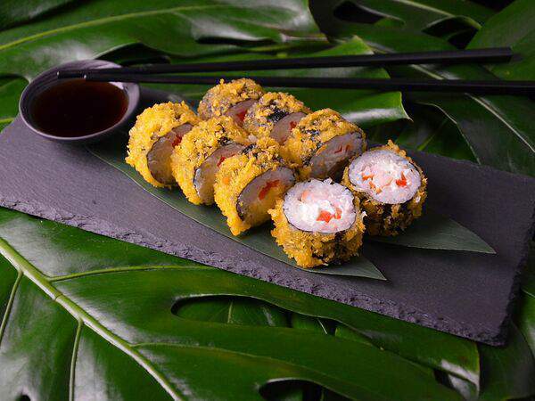 Дочь самурая - Ролл с курицей жареный