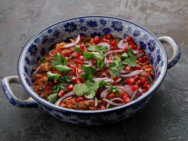 Ресторан Каре - Лобио из красной фасоли с гранатом