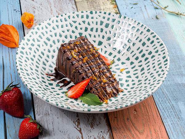 Чайхана neft lounge - Шоколадный торт