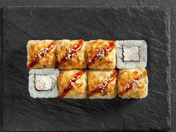 Okisushi - Запечённый ролл Нежный угорь