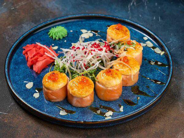 Тема Бар - Филадельфия запеченная с крабовым муссом