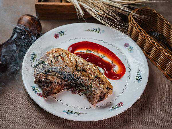 На Глинках - Стейк из свинины на кости