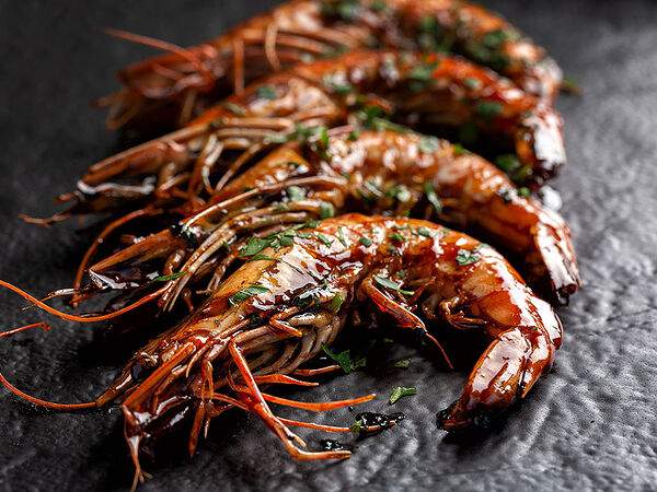 Традиции вкуса - Королевские креветки гриль