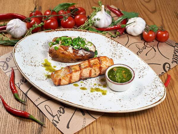 Базилик - Филе семги