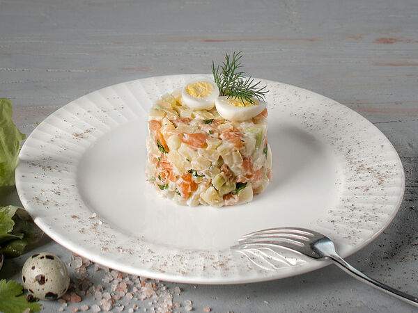 Самеба - Салат с лососем